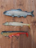 3x Kunstaas Vissen - Snoek, Ophalen of Verzenden, Gebruikt, Overige typen