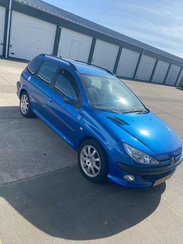 Peugeot 206 1.4 16V SW 2005 Blauw beschikbaar voor biedingen
