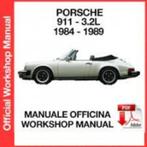 Porsche 911 3.2L 1984-1989 workshop manual op DVD in PDF, Verzenden