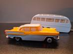 Simca Chambord + Henon caravan Norev 1:43, Ophalen of Verzenden, Gebruikt, Auto, Norev