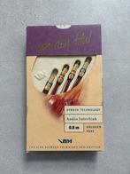 Van den Hul audio interlink 0,8 m, Ophalen of Verzenden, Nieuw, Minder dan 2 meter, Interlink-kabel