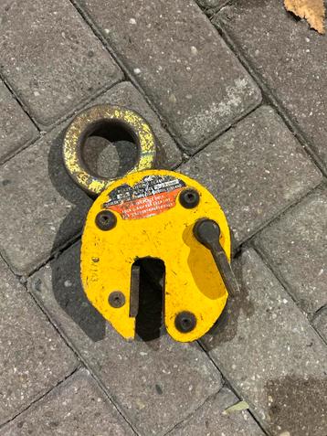 Platenklem 1.5 Ton (2 stuks) - Lateien Hijsen beschikbaar voor biedingen