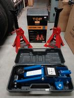 Garage set: Assteunen 2000kg & garage Krik 1500kg garagekrik, Auto diversen, Autogereedschap, Ophalen of Verzenden, Gebruikt