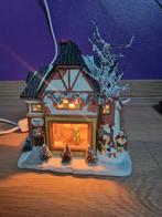 Dickensville kingspub kersthuisje met verlichting, Ophalen, Zo goed als nieuw