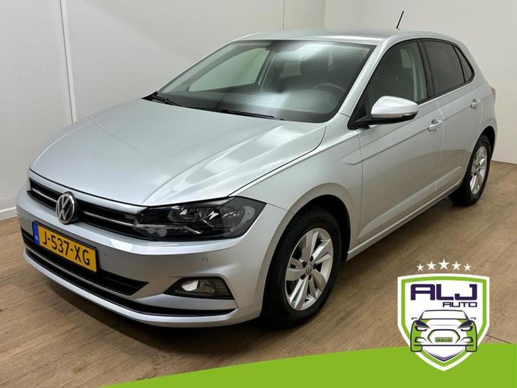 Volkswagen Polo Occasion 1.0 TSI Comfortline | Grijs | Airco, Auto's, Volkswagen, Bedrijf, Te koop, Polo, ABS, Adaptive Cruise Control