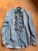Denim blouse v Zara, Blauw, Zara, Nieuw, Ophalen of Verzenden