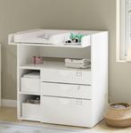 Commode / kast - ikea - smastad - wit hout, Ophalen, 50 tot 70 cm, 90 tot 105 cm, 100 cm of meer
