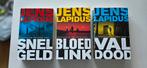 Jens Lapidus - Stockholm Trilogie (3 boeken), Boeken, Ophalen of Verzenden, Nieuw, Jens Lapidus