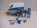 Playmobil 6875 Politieauto met Paardentrailer, Ophalen of Verzenden, Zo goed als nieuw, Complete set
