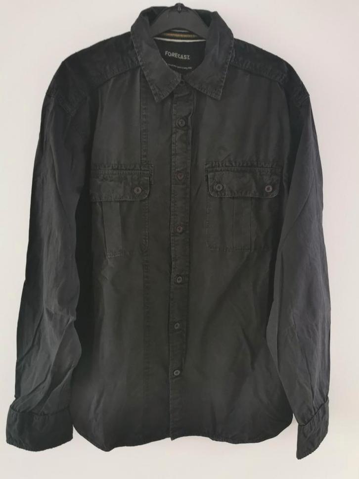 Forecast overhemd mt. XL, Kleding | Heren, Overhemden, Gedragen, Halswijdte 43/44 (XL), Zwart, Verzenden