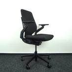 Steelcase Gesture bureaustoel | Zwart | Gestoffeerd, Gebruikt, Zwart, Ophalen of Verzenden, Bureaustoel