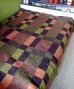 retro vintage 70s jaren 70 bed slaapkamer ombouw zwart wit, Huis en Inrichting, Slaapkamer | Bedden, Ophalen, Gebruikt, Retro 70s