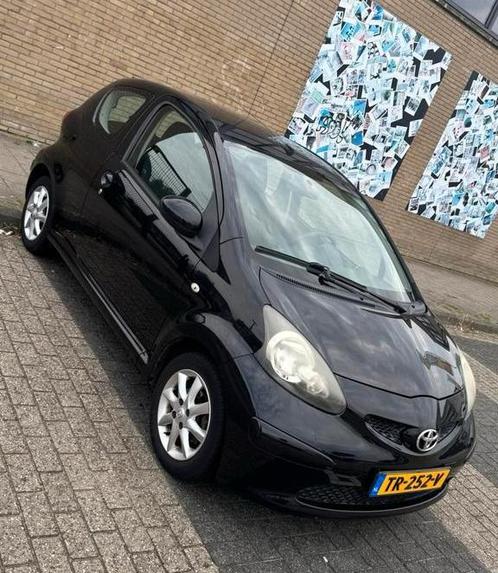 Nette Toyota Aygo (2006) zwart + airco, Auto's, Toyota, Particulier, Aygo, ABS, Airbags, Airconditioning, Centrale vergrendeling