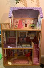 Kidscraft poppenhuis Kayla in zeer goede staat, 114cm hoog, Ophalen, Zo goed als nieuw, Poppenhuis