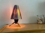 Design tafellamp sfeerverlichting jaren50 lamp driepootlamp, Overige materialen, Gebruikt, Ophalen of Verzenden, Jaren 50