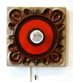 Vintage Kaiser Idell Fat Lava keramiek wandlamp Space Age, Ophalen of Verzenden, Gebruikt, Vintage Fat Lava design lamp Space Age Pop Art