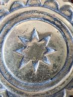 Ster in cirkel zeldzaam antiek kleppermannetje uit Engeland., Antiek en Kunst, Ophalen of Verzenden, Koper