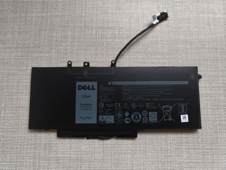 Originele Dell batterij accu GJKNX 65Wh, Computers en Software, Accu's en Batterijen, Ophalen of Verzenden