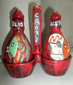Vintage 60's 70's keramiek menageset / olie en azijn Caorle, Ophalen, Keramiek, Overige stijlen