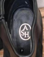 ASH - Prachtige suedeleren laarsjes maat 39 - ZGAN, Zwart, Lage of Enkellaarzen, Ophalen of Verzenden, Zo goed als nieuw