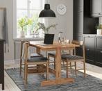 IKEA Näckanas Eettafel- 140 x 76 cm, Ophalen, 100 tot 150 cm, 50 tot 100 cm, Zo goed als nieuw