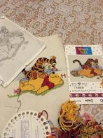 Borduursetje Winnie The Pooh., Ophalen of Verzenden, Gebruikt, Handborduren, Borduurpakket