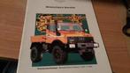 Drie Mercedes benz Unimog folder, Ophalen of Verzenden, Zo goed als nieuw, Mercedes