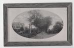 077 Appingedam Reliëfkaart Stationsweg Oude Verzonden Kaart, Verzamelen, Ansichtkaarten | Nederland, Verzenden, Voor 1920, Gelopen