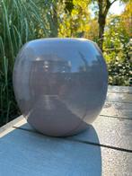 Gubbels pot/vaas, binnenzijde geglazuurd. Grijs., Ophalen of Verzenden, Gebruikt, Gebruiksvoorwerp