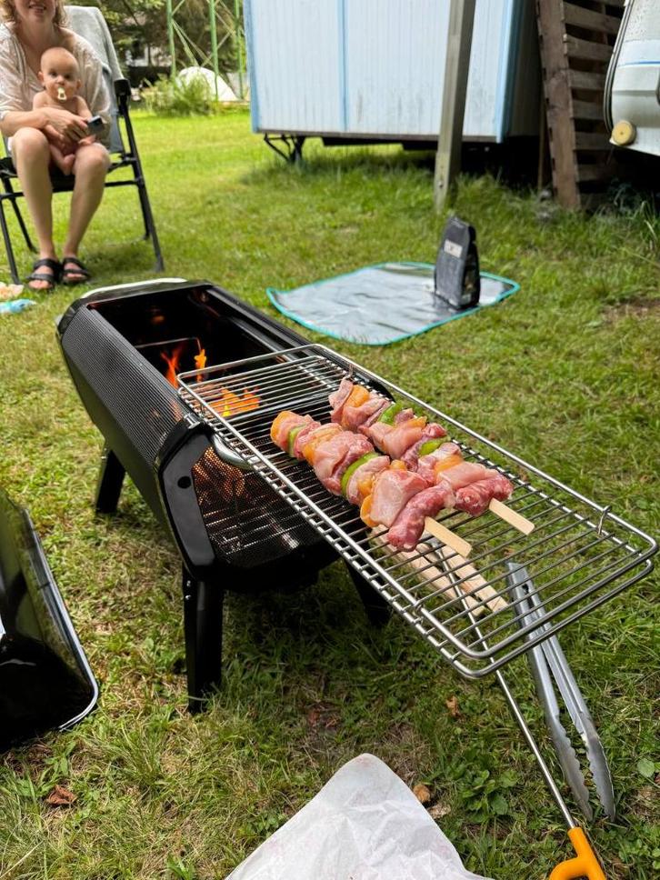 Biolite FirePit+ inclusief Cooking Kit en meer, Caravans en Kamperen, Kampeeraccessoires, Zo goed als nieuw, Ophalen