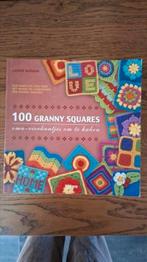 100 granny square Oma's vierkantjes haken Leonie Morgan, Ophalen of Verzenden, Zo goed als nieuw, Breien en Haken