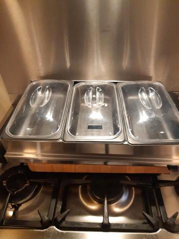 3 vaks elektrische buffet server zie de foto's  beschikbaar voor biedingen