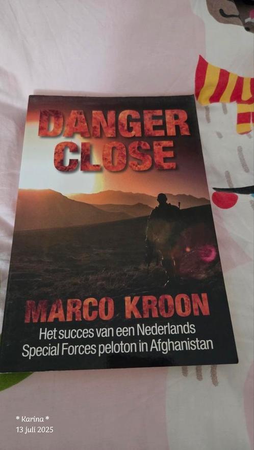 Marco Kroon - Danger close, Boeken, Avontuur en Actie, Zo goed als nieuw, Ophalen of Verzenden
