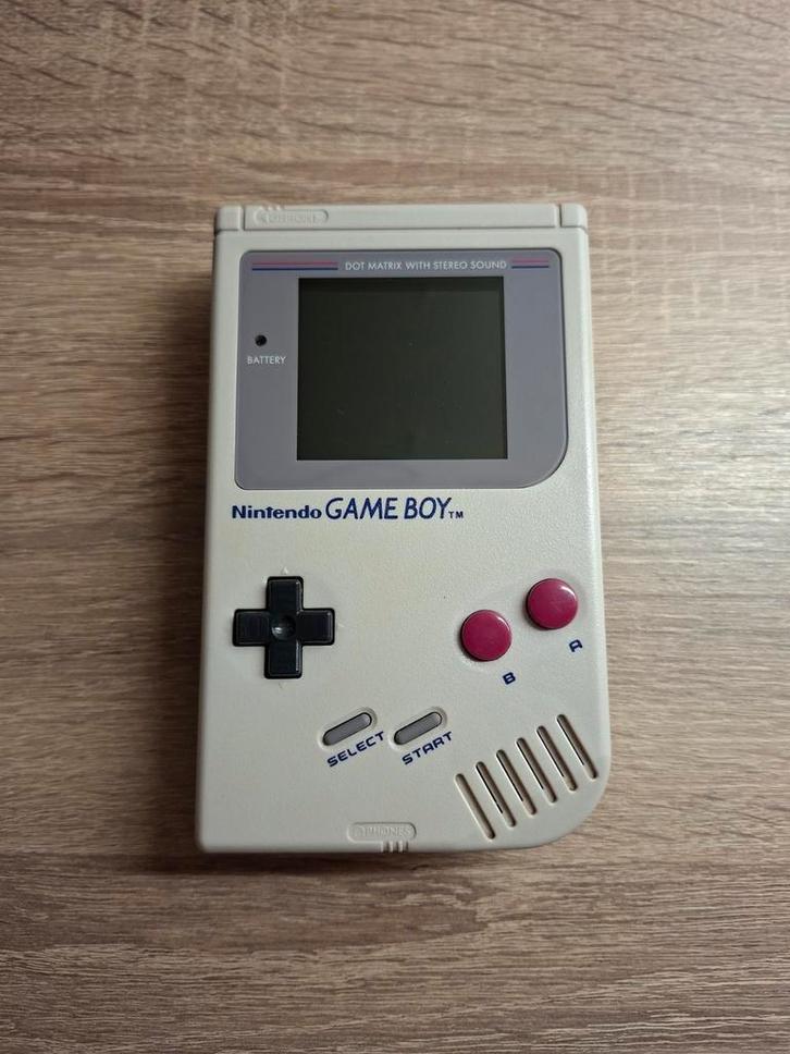 Nintendo Gameboy Classic (DMG 01) met screen mod, Spelcomputers en Games, Spelcomputers | Nintendo Game Boy, Refurbished, Game Boy Classic