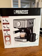 Nieuwe Princess Espresso & Capsule Machine, Afneembaar waterreservoir, Espresso apparaat, Nieuw, Gemalen koffie