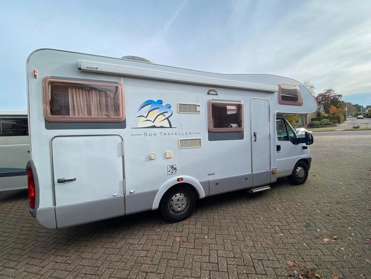 Knaus sun traveller bj 2004 nieuwe distributie riem, Caravans en Kamperen, Campers, Particulier, tot en met 4, Half-integraal