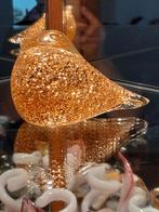 Murano Vogel met Bladgoud, Ophalen of Verzenden