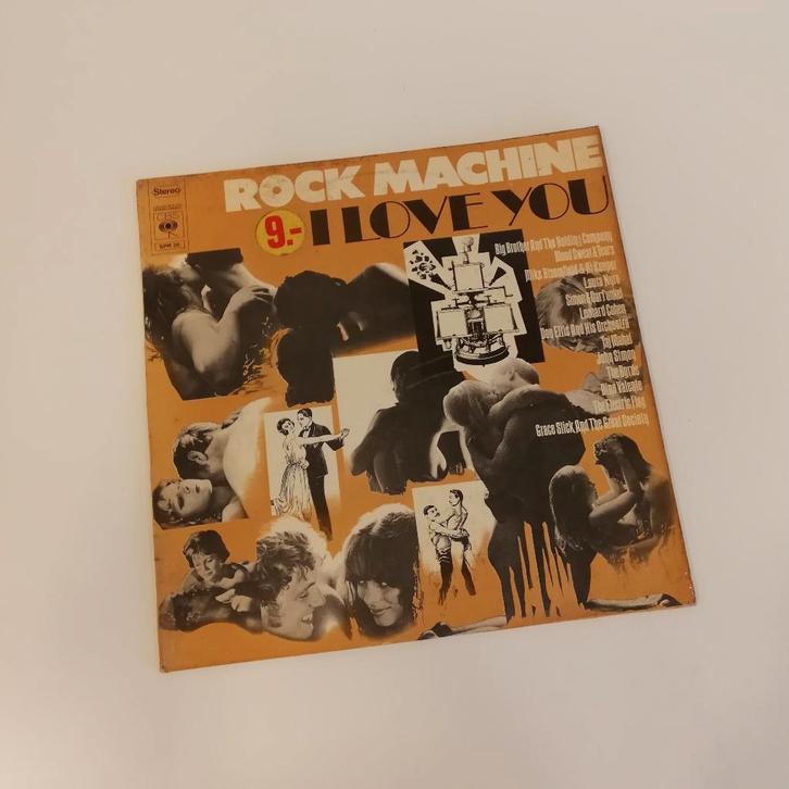 LP Rock machine - I love you, Cd's en Dvd's, Vinyl | Pop, Gebruikt, 1960 tot 1980, 12 inch, Ophalen of Verzenden