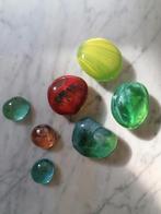 7 glazen decoratie stenen, Ophalen of Verzenden, Zo goed als nieuw