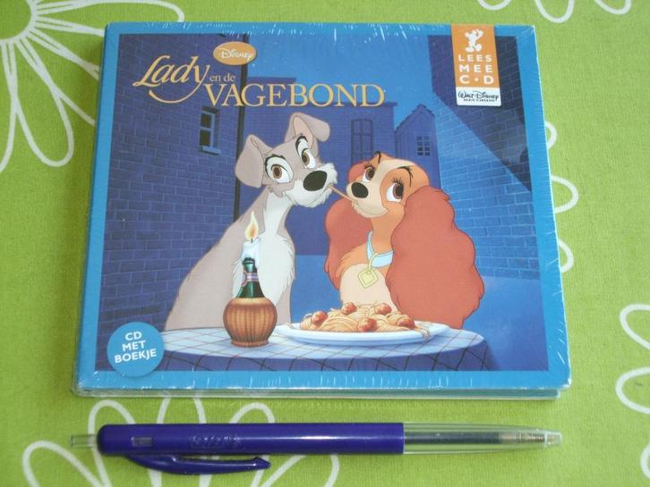 Nieuw in seal: Lees mee CD - Lady en de vagebond - Disney, Cd's en Dvd's, Cd's | Kinderen en Jeugd, Nieuw in verpakking, Verhaal of Sprookje