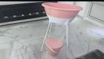 Roze luma baby bad set met emmer, Kinderen en Baby's, Badjes en Verzorging, Ophalen, Zo goed als nieuw, Badje, Overige merken