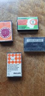 Reinigingscassettes MC o.a. Philips, Vendomatic en Scotch, Ophalen of Verzenden, Overige merken