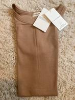 Nieuwe By Malene Birger tanktop in camel brown, xs., Bruin, Nieuw, Ophalen of Verzenden, Zonder mouw