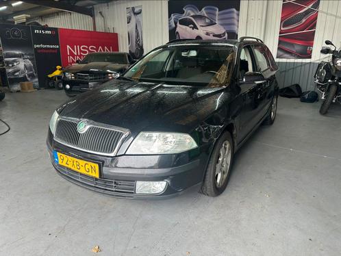 Skoda Octavia 1.9 TDI 77KW Combi 2007 Zwart, Auto's, Skoda, Bedrijf, Octavia, Diesel, B, Hatchback, Handgeschakeld, Origineel Nederlands