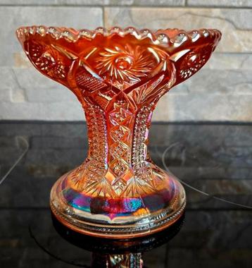 1909 Imperial Twins EAPG carnival glass marigold beschikbaar voor biedingen