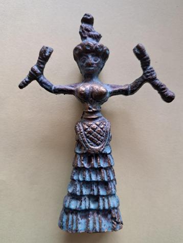 Vintage Grieks bronzen beeldje beschikbaar voor biedingen