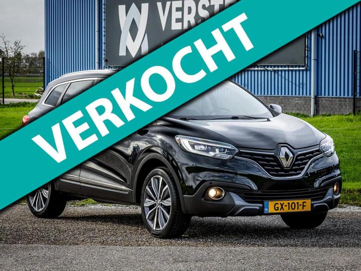 Renault Kadjar 1.2 TCe Bose Navigatie|Panoramadak|Camera, Auto's, Renault, Bedrijf, Te koop, Kadjar, ABS, Achteruitrijcamera, Airbags