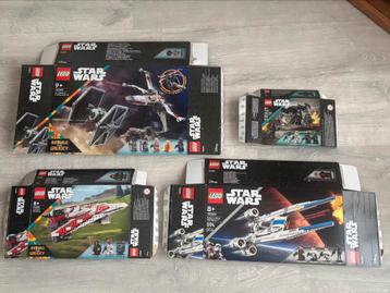 Lege (!) lego star wars dozen: 75388, 75393, 75399 & 75412 beschikbaar voor biedingen