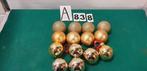 kerstballen goud kunststof 14 stuks [A838], Ophalen of Verzenden