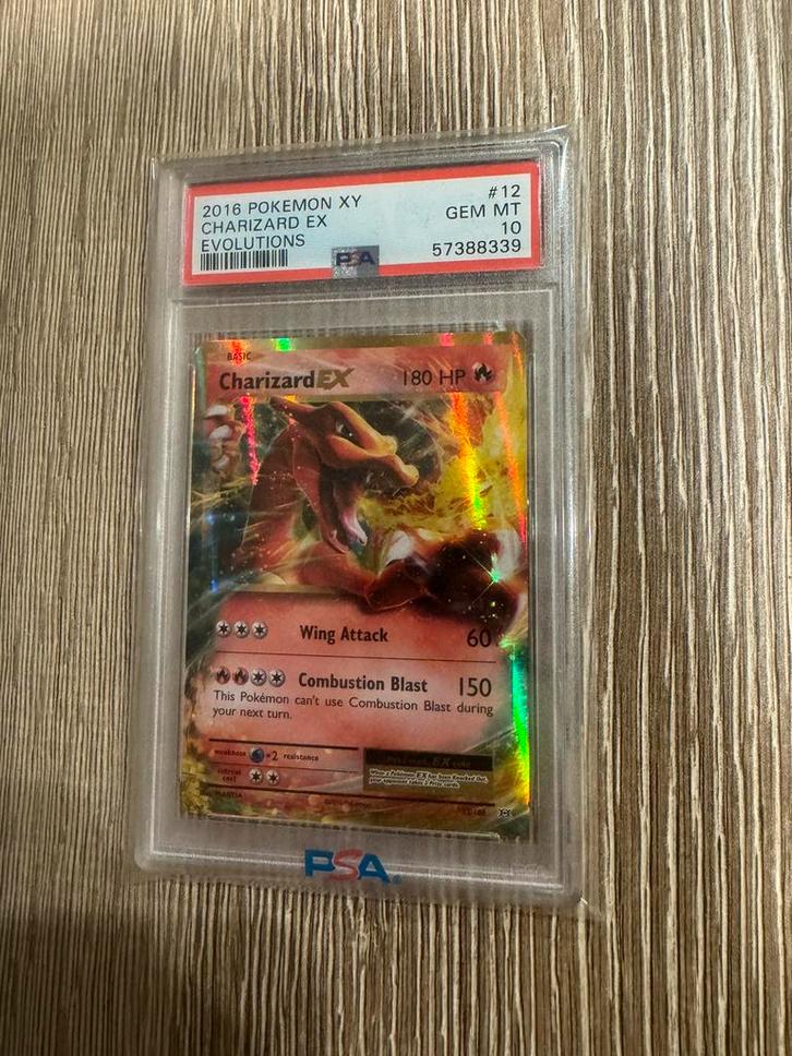 Charizard EX XY #12 PSA10 Pokemon Kaart, Hobby en Vrije tijd, Verzamelkaartspellen | Pokémon, Nieuw, Losse kaart, Ophalen